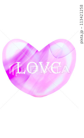 ハート 113421258