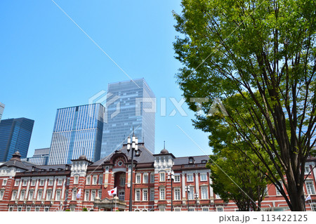 都市風景 東京駅 都市風景 東京駅 113422125