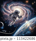 宇宙飛行士の船外活動 113422686