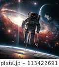 宇宙飛行士の船外活動 113422691