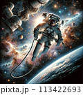 宇宙飛行士の船外活動 113422693