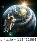 宇宙飛行士の船外活動 113422694