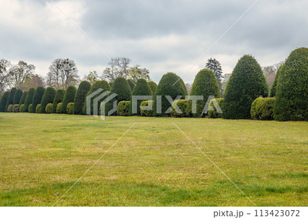 Eszterhaza castle park in Fertod, Hungary. 113423072
