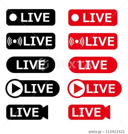 live 生放送 配信 アイコン live 生放送 配信 アイコン 113423321