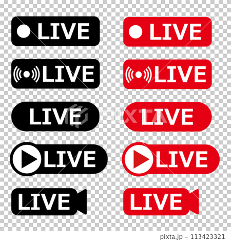 live 生放送 配信 アイコン live 生放送 配信 アイコン 113423321