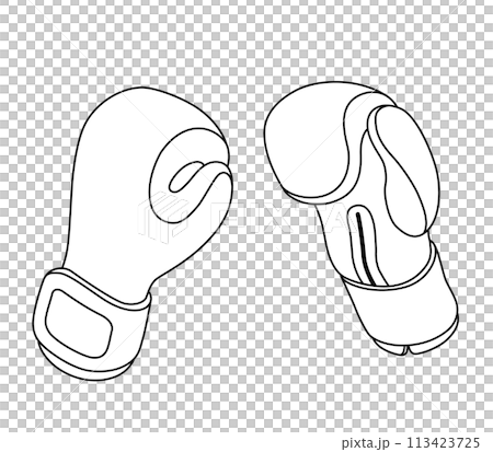 Boxing gloves Boxing gloves 113423725