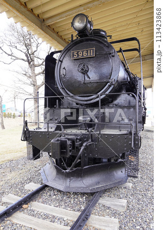 59611（9600形蒸気機関車・大樹町）の写真素材 [113423868] - PIXTA