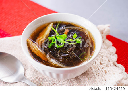 もずくスープ 113424630