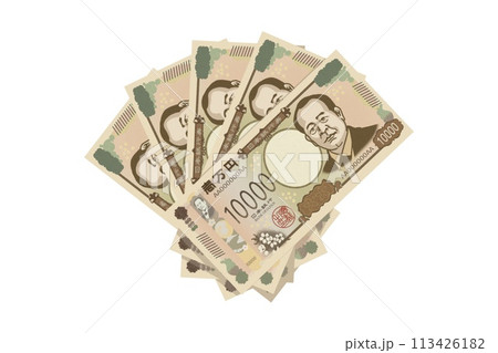 新紙幣　新一万円札　五万円　渋沢栄一 113426182