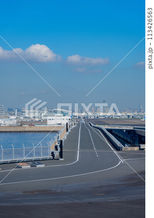 空港 飛行機 羽田空港 エンジン 午前 明るい 管制塔 ターミナル D滑走路 空港 飛行機 羽田空港 エンジン 午前 明るい 管制塔 ターミナル D滑走路 113426563
