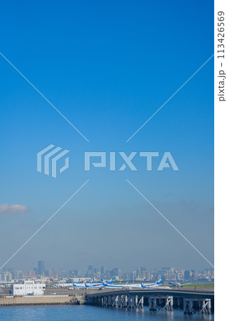 空港 飛行機 羽田空港 エンジン 午前 明るい 管制塔 ターミナル D滑走路 空港 飛行機 羽田空港 エンジン 午前 明るい 管制塔 ターミナル D滑走路 113426569