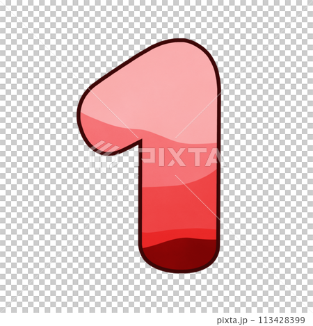 Red number one Red number one 113428399