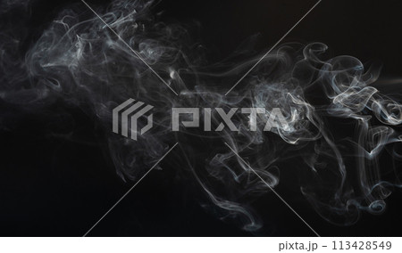 Gas white smoke 113428549