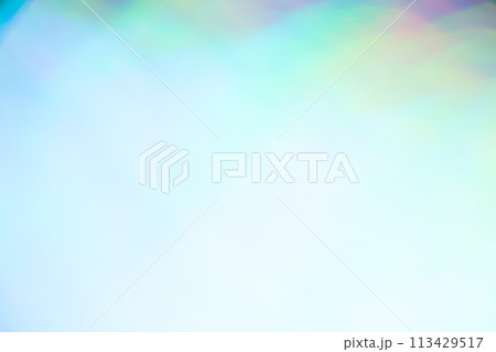 ブルー系ミックスカラーファンタジーイメージ　(背景素材) 113429517