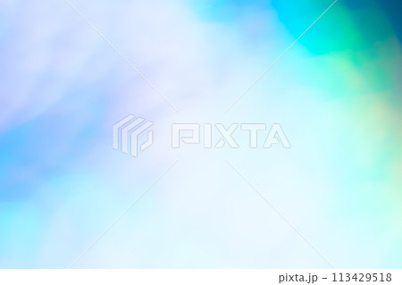 ブルー系ミックスカラーファンタジーイメージ　(背景素材) 113429518