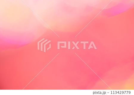 レッドカラー系ミックスカラーファンタジーイメージ　(背景素材) 113429779