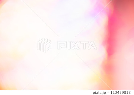 レッドカラー系ミックスカラーファンタジーイメージ　(背景素材) 113429818