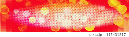 Red panorama bokeh background for Banner, Poster, ad, celebration, and various design works Red panorama bokeh background for Banner, Poster, ad, celebration, and various design works 113431217
