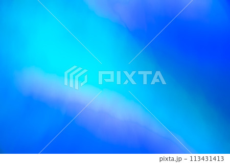 ディープブルー系ミックスカラーファンタジーイメージ　(背景素材) 113431413