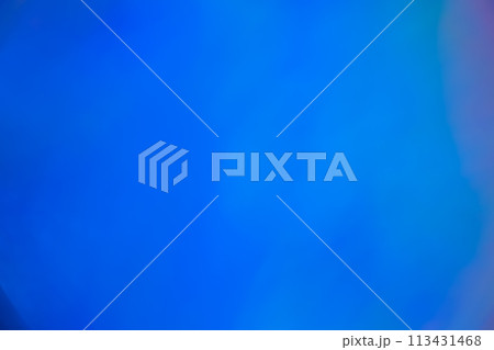 ディープブルー系ミックスカラーファンタジーイメージ　(背景素材) 113431468