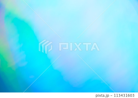 ブルー系ミックスカラーファンタジーイメージ　(背景素材) 113431603