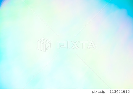 ブルー系ミックスカラーファンタジーイメージ　(背景素材) 113431616