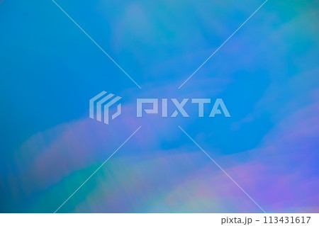 ブルー系ミックスカラーファンタジーイメージ　(背景素材) 113431617