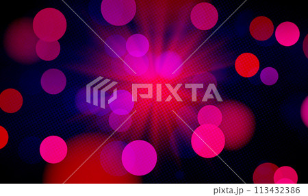 Pink bokeh background banner for Party, greetings, poster, ad, events, and various design works 113432386