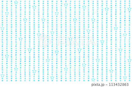 水滴と花の背景イラスト 113432863