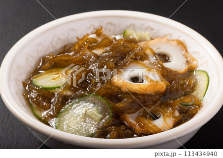 もずく酢（ちくわ　きゅうり） 113434940