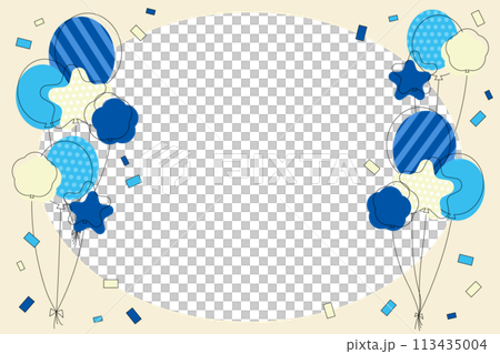Birthday celebration frame 113435004