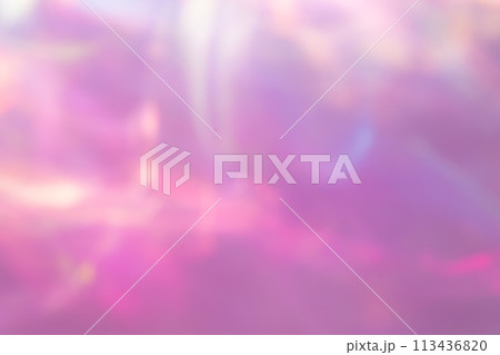 ピンクカラー系動きのあるイメージ　(背景素材) 113436820