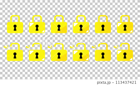 掛鎖圖示集 113437421