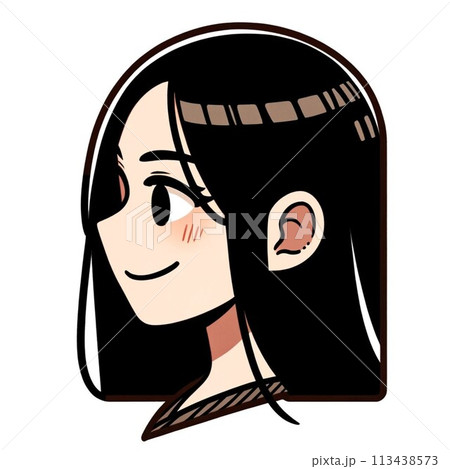 プロフィールアイコン 黒髪 ロングヘア プロフィールアイコン 黒髪 ロングヘア 113438573