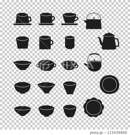 插圖集的器皿 插圖集的器皿 113439889