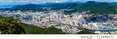 稲佐山展望台からの眺め　パノラマ　【長崎市】 113440071