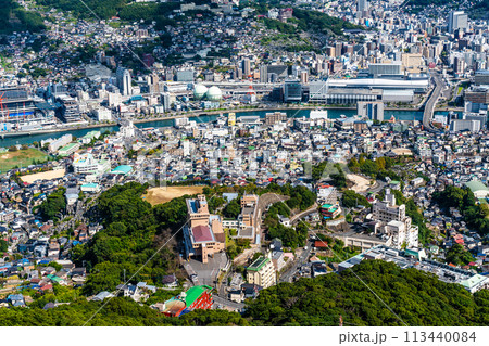 稲佐山展望台からの眺め　【長崎市】 113440084
