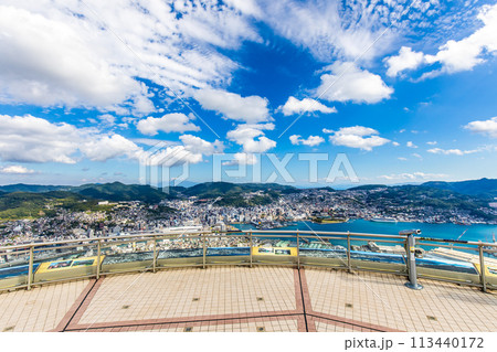 稲佐山展望台からの眺め　【長崎市】 113440172