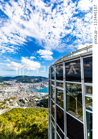 稲佐山展望台からの眺め　【長崎市】 113440187