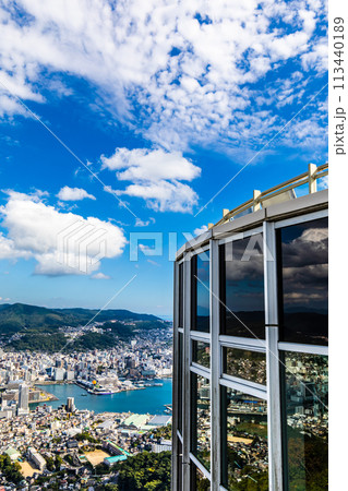 稲佐山展望台からの眺め 【長崎市】 稲佐山展望台からの眺め 【長崎市】 113440189