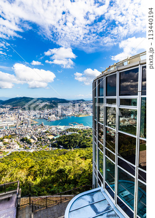 稲佐山展望台からの眺め 【長崎市】 稲佐山展望台からの眺め 【長崎市】 113440194