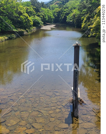 伊勢神宮の川 113440236