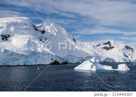 Antarctic landscape near Graham passage 113440307