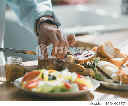 a forty-something woman 113440377