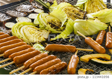 バーベキュー 113441056