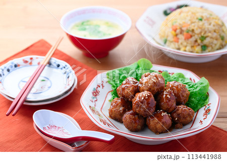 中華風 肉だんご 113441988