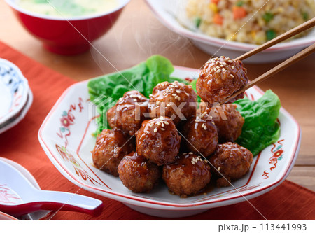 中華風 肉だんご 113441993