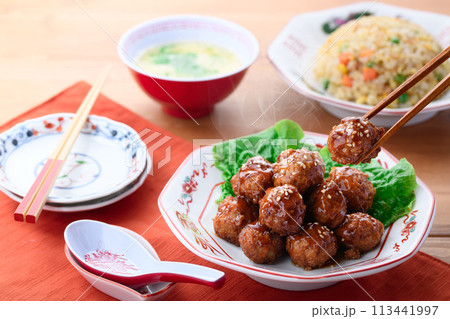 中華風 肉だんご 113441997