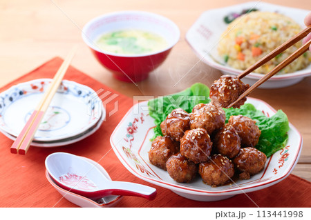 中華風 肉だんご 113441998