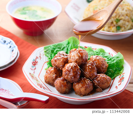中華風 肉だんご 中華風 肉だんご 113442008